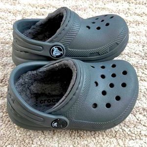 Toddler Size 5 insulated Crocs